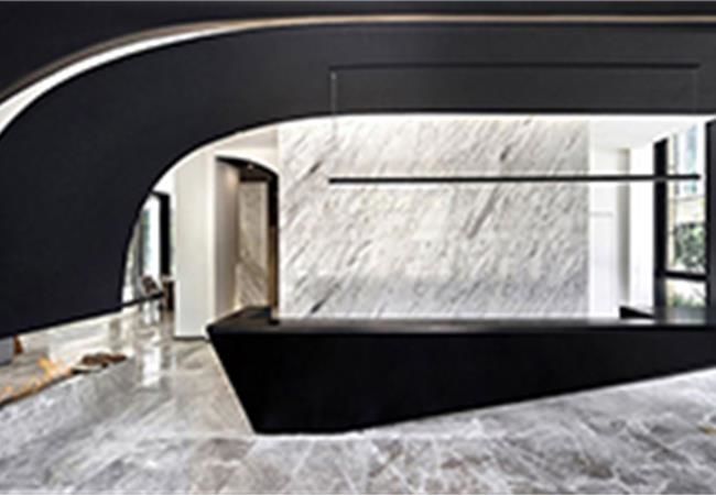 耳目一新的黑白調(diào)合肥辦公室裝修-卓創(chuàng)建筑裝飾
