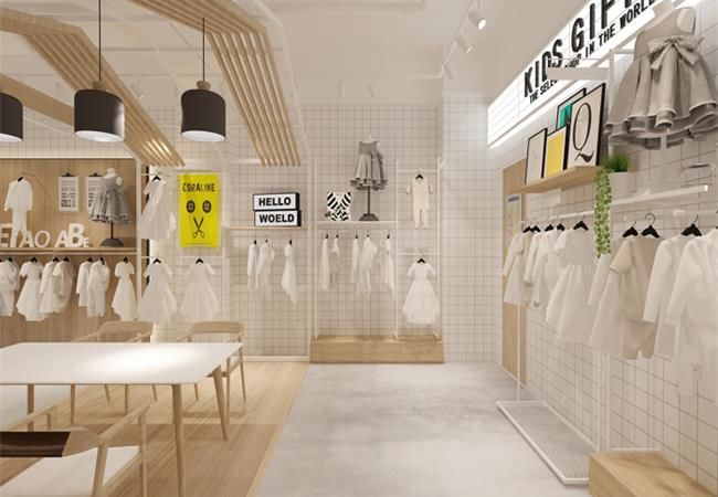 個(gè)性化合肥服裝店裝修卓創(chuàng)帶你遇見(jiàn)未來(lái)店面