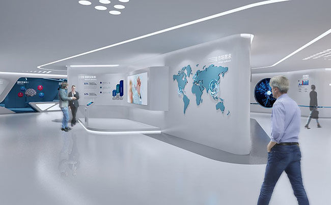 合肥黨建展廳裝修,