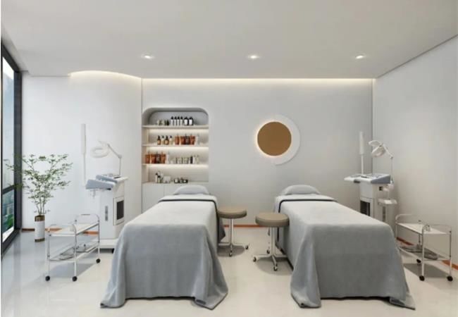具有情調(diào)的，合肥美容店室內(nèi)裝修